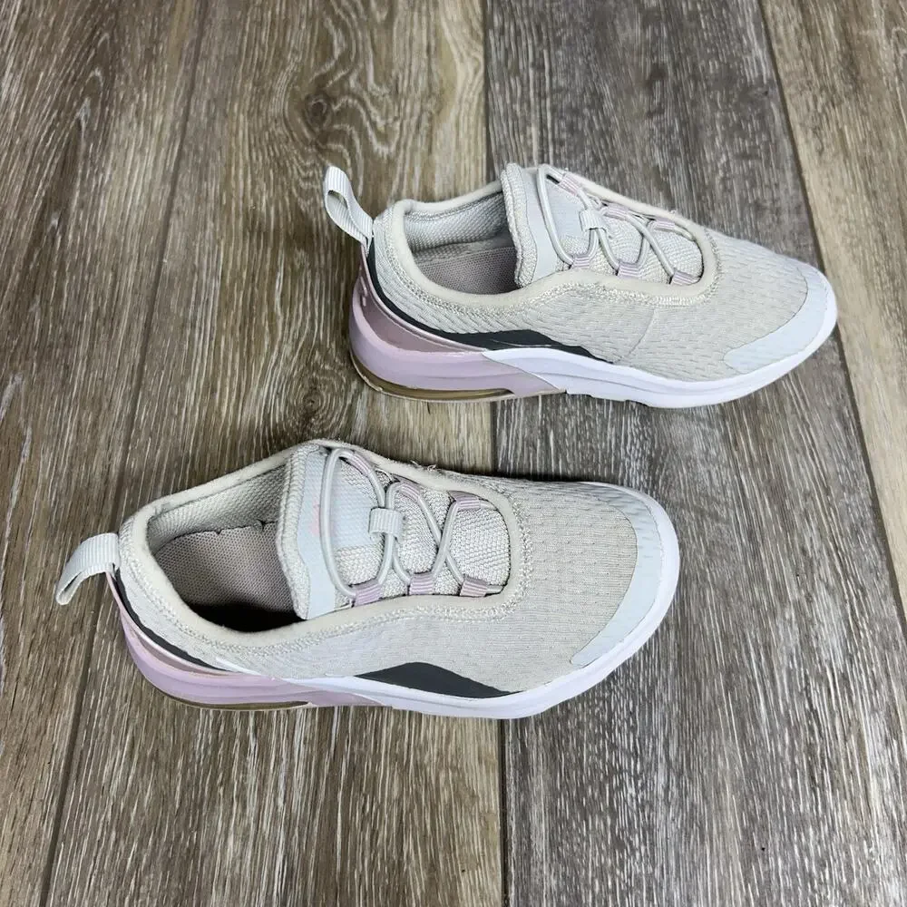 Nike Air Youth US Size 10.5 Max Motion 2 Sneaker Shoes AQ2743-015 Gray Pink